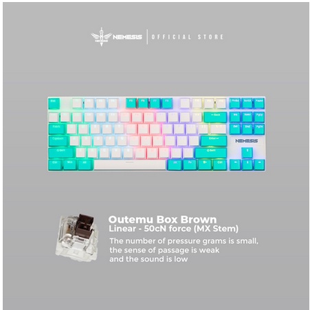 ITSTORE Keyboard Gaming Mechanical NYK Nemesis MKN-01 EZALOR