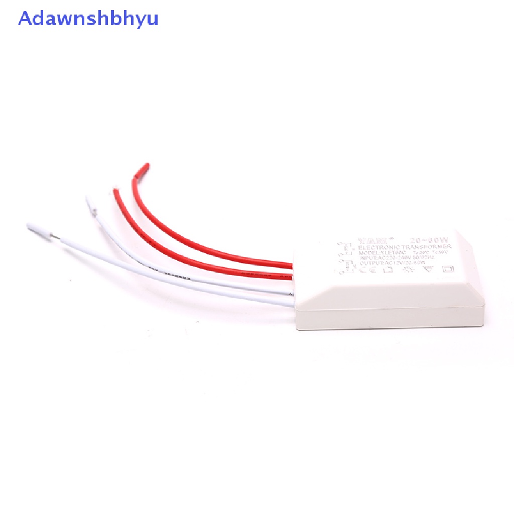 Trafo Elektronik Adhyu AC 220V Ke 12V 20-60W Haen Cahaya Driver Power Supply ID