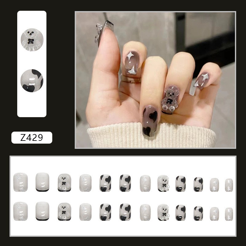 MSY Kuku Palsu TIPE Z &amp; LK 24pcs Set Long Fashion/Fake Nail/Kuku Palsu Pajang