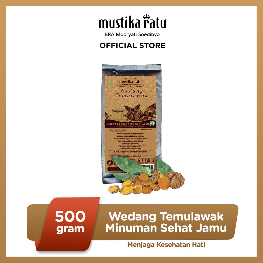 Mustika Ratu Wedang Jamu PolyBag 500gr