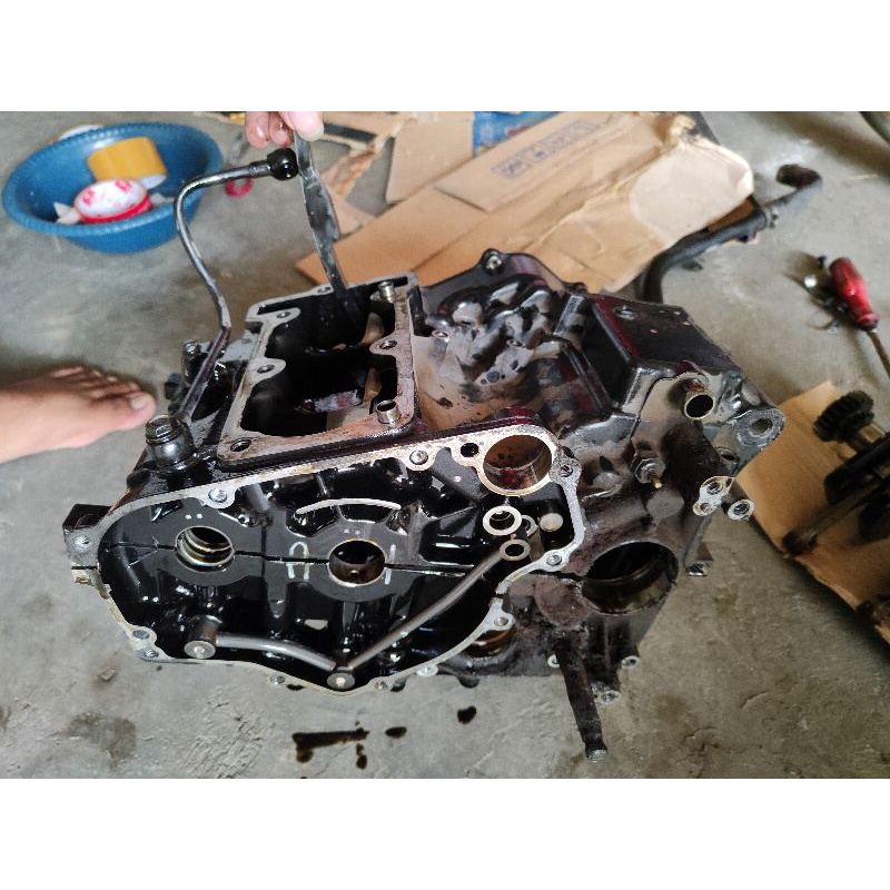 cranksafe rengkes kerengkes atas bawah original ninja 250FI z250