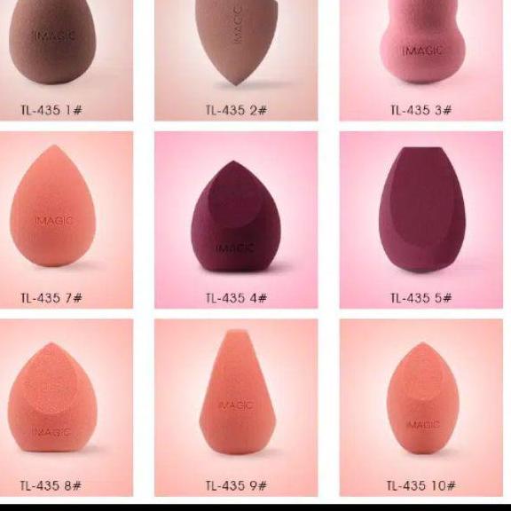 [KODE P6JR9] (READY & ORI) IMAGIC Beauty Blender Sponge Spons Makeup TL435 TL 435