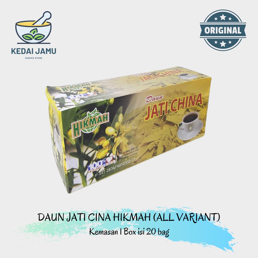 

DAUN JATI CINA KEMASAN BOX ISI 20 BAG (Kanting TEH) | OBAT DIET DETOX