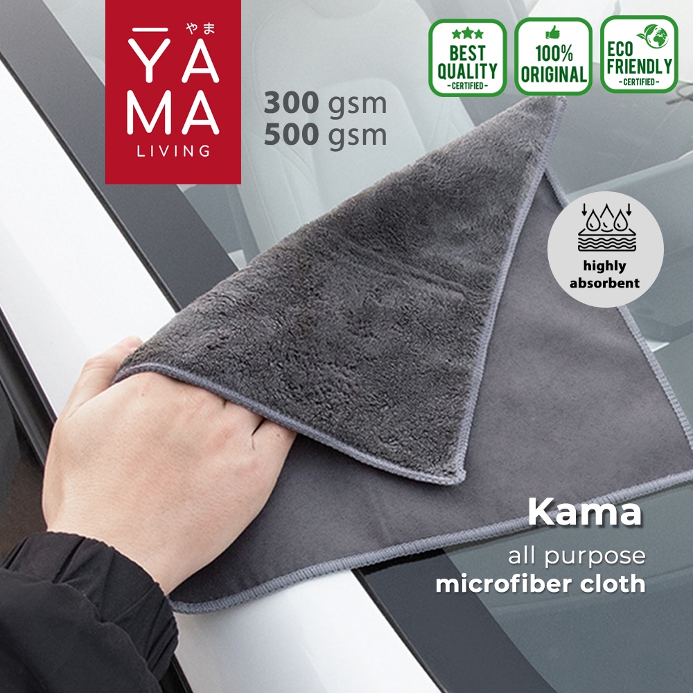 YAMA KAMA All-Purpose Microfiber Kain Lap Mikrofiber Premium Daya Serap Tinggi