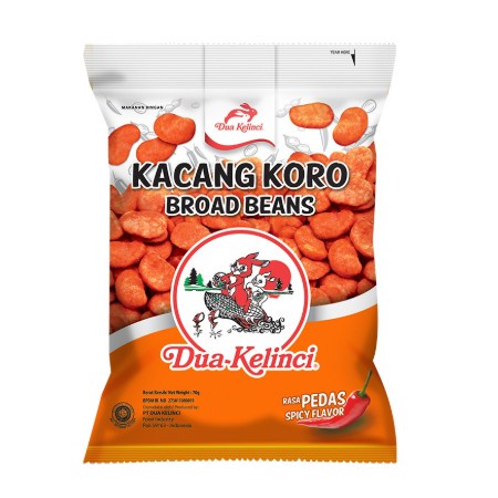 

Kacang Koro Dua Kelinci rasa Original, Rumput Laut, dan Pedas Spicy Flavor 65 Gr