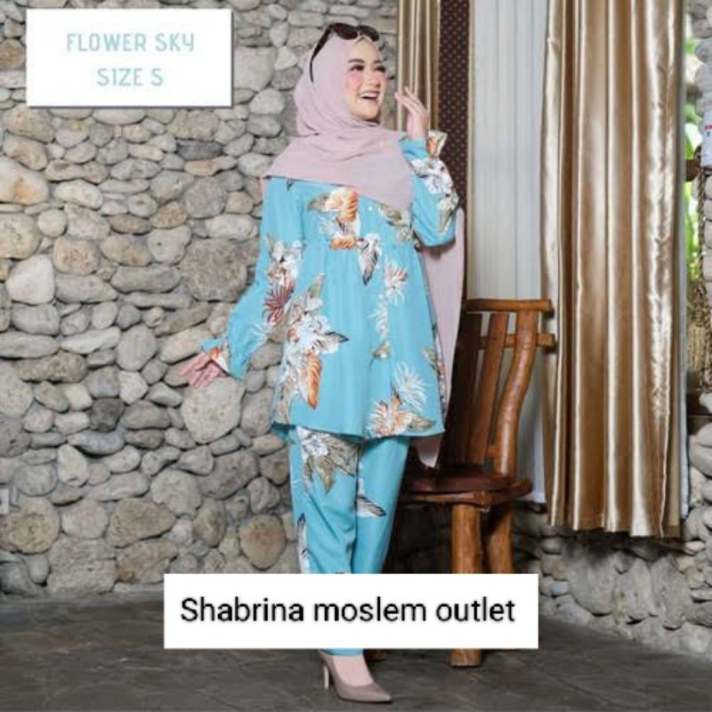 BIG SALE .  Cuci Gudang Promo Aden Ceysha Set Piyama Pajamas Lengan Panjang