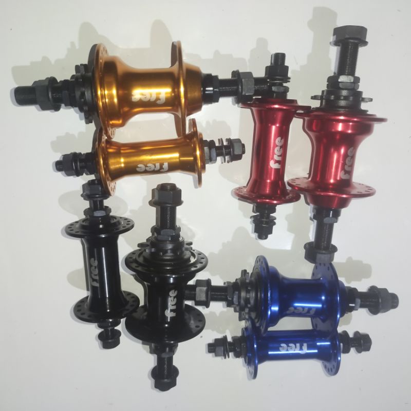 Hub Free Hub Sepeda BMX 36H United Free 9T As Belakang Besar