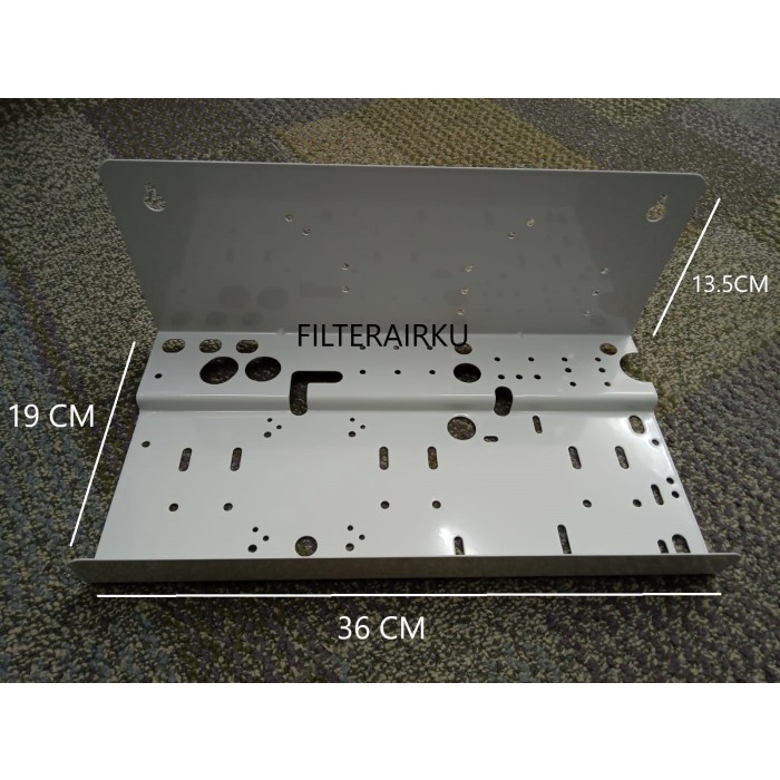 Purifier Hanging Ro Steel Bracket Rangka Besi Mesin Reverse Osmosis (Ro)