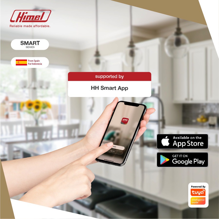 Himel SMART PLUG Indonesia Smart PLUG WiFi Wireless Colokan IoT Smart Home Colokan Pintar Plug