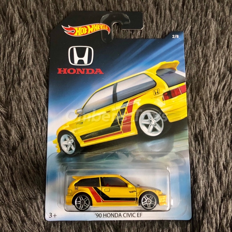 Hot Wheels 90 Honda Civic EF, Honda S2000, Honda Civic SI, Honda Odyssey, 1985 Honda CR-X, Honda Civic SI Biru, Honda Monkey Z50