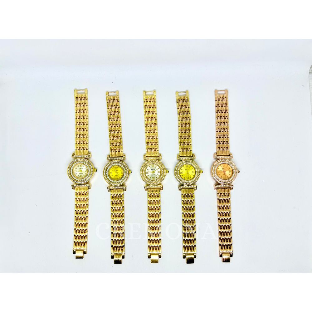 CREMONA Jam Tangan Wanita Fashion Import Analog Mewah Permata