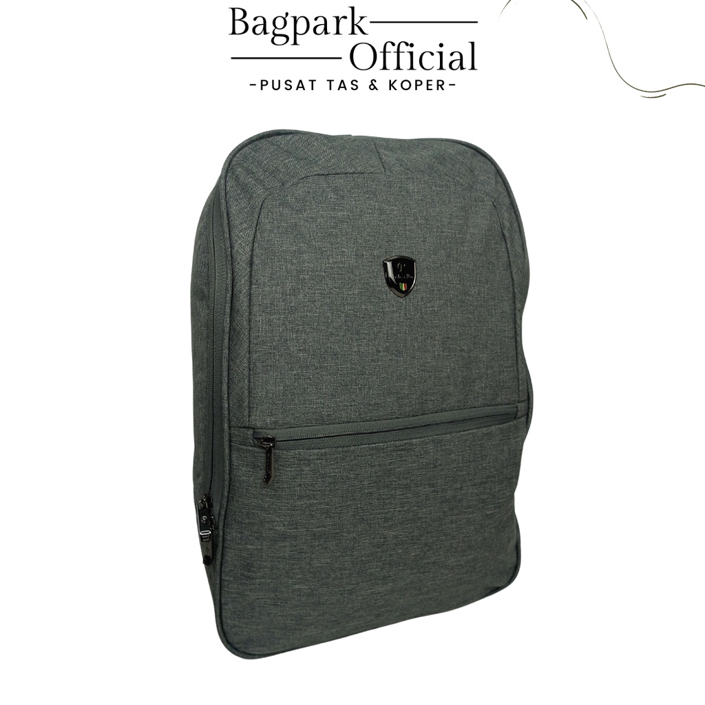 Tas Ransel Pria Tas Bacpack Laptop Palo Alto Tas Anak Sekolah Kuliah Tas Kerja Polo Polos Free Rain Cover Terbaru