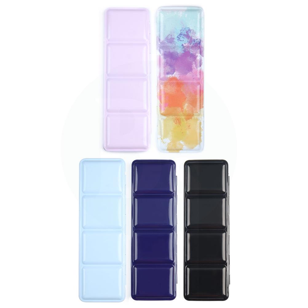 

Terbaru - Empty Metal Watercolor Case 12 / 24 / 48 Half Pan ~