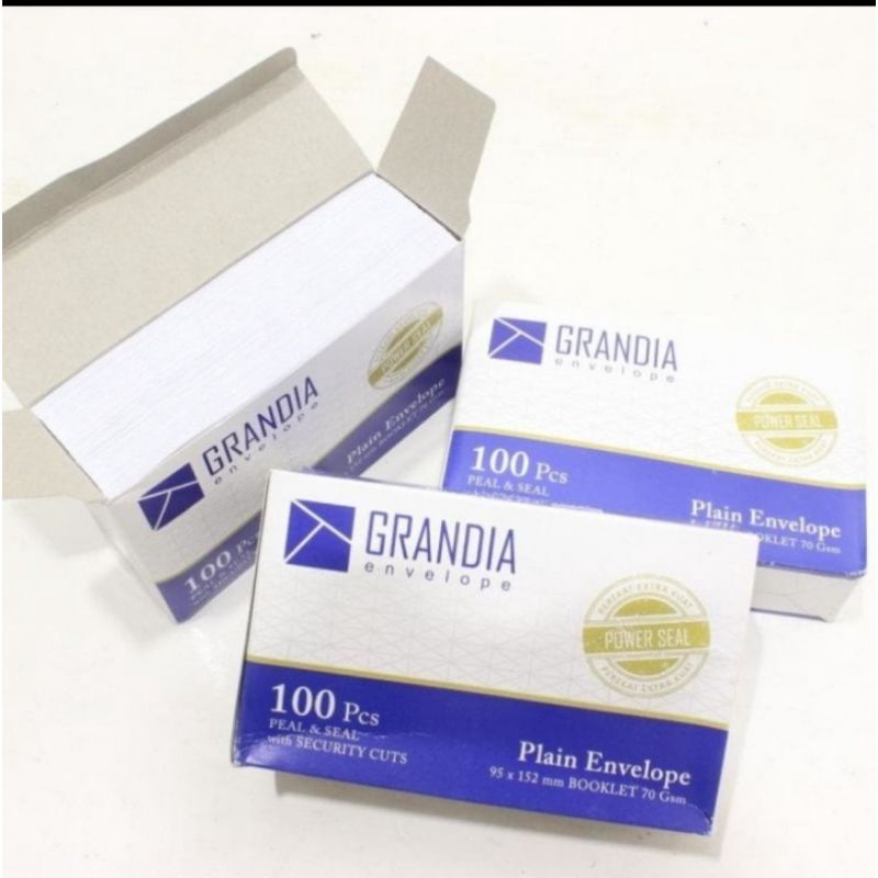 

<10PCS & 5PCS>AMPLOP POLOS PUTIH GRANDIA UK 95x152mm