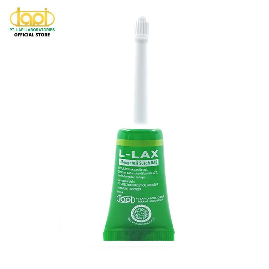 MOSHCO L-LAX - 1 Tube @ 5mL/L-Lax Gel Mengatasi Sembelit Susah Buang Air Besar