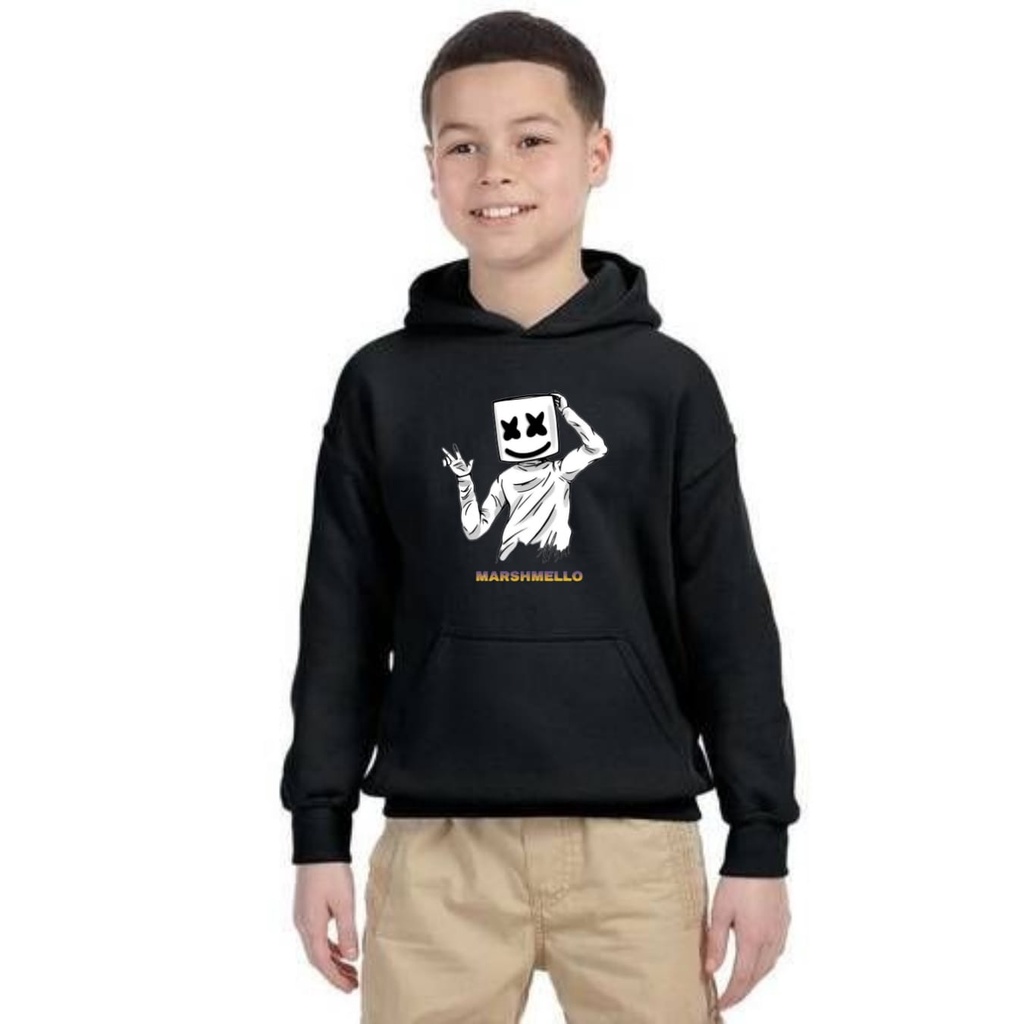 SWEATER JAKET HOODIE BAJU ANAK MARSHMELLO UNTUK ANAK 2-10 TAHUN