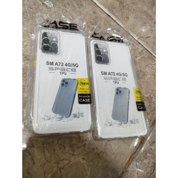 Softcase Samsung A72 4G Samsung a72 5G Silikon Casing Case Bening Transparan Pelindung Pro Camera