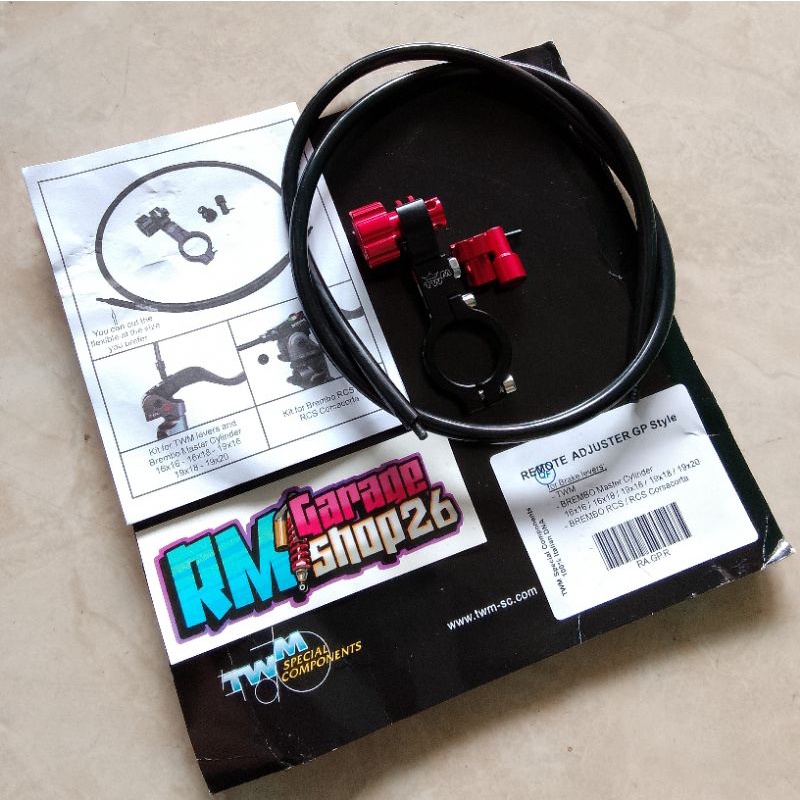Remote adjuster TWM