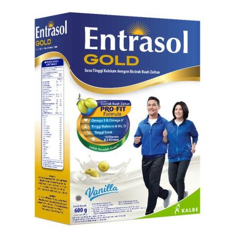 

(PROMO PAL78) Entrasol Gold 600gr Coklat/Vanila ✿