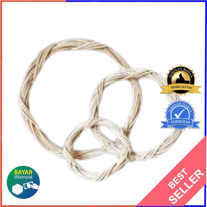 Ring rotan/Ring rotan semi bahan mahar scrapbook/Ring rotan bulat/Ring rotan bulat polos/Ring rotan 