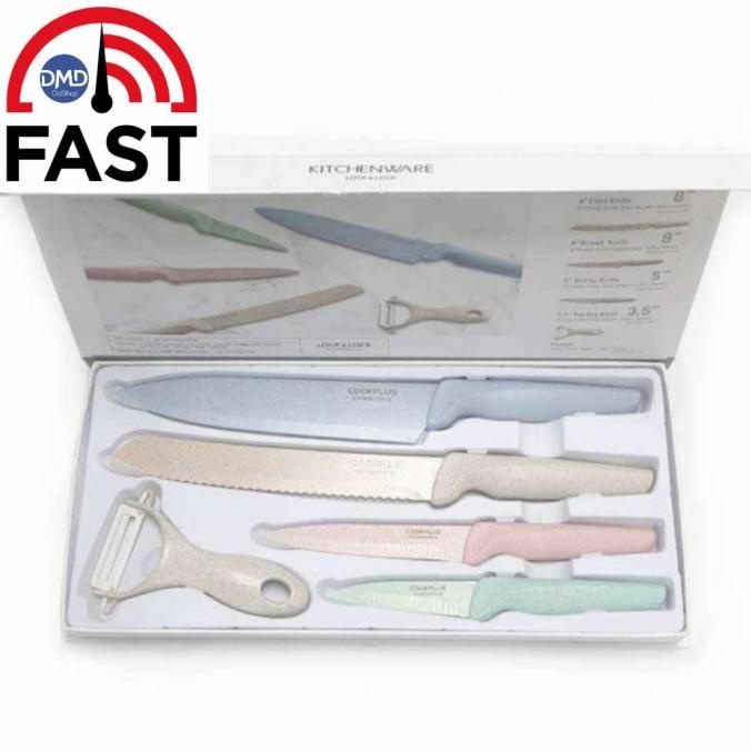 Sale Pisau Lock N Lock Set | Pisau Dapur Lock N Lock Set Original Termurah