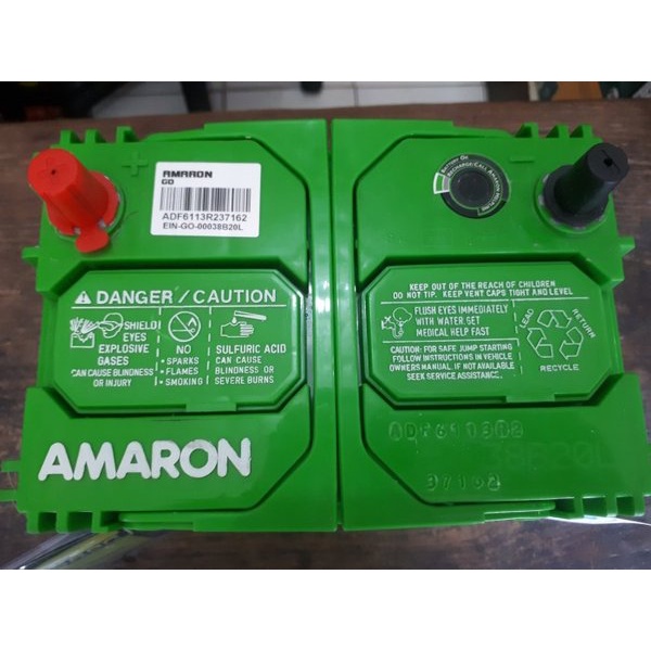 Aki Mobil Daihatsu Sigra Ns40Zl 38B20L Amaron Go Aki Kering