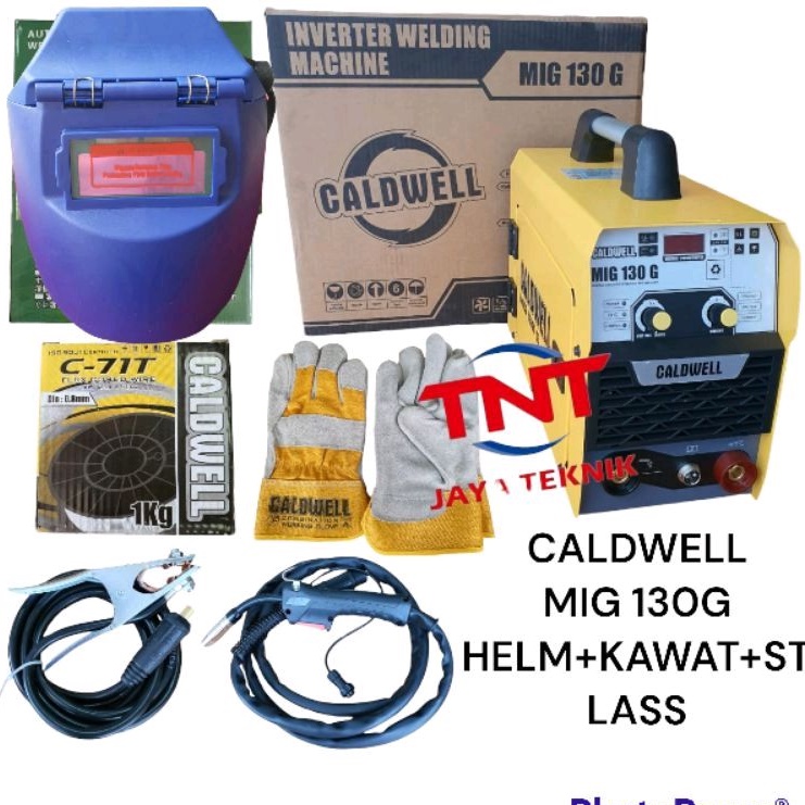 MESIN LAS CALDWELL MIGI MIG 130 G / TRAFO LAS INVERTER CALDWELL MIG 130 / CALDWELL MIG 130 GASLESS