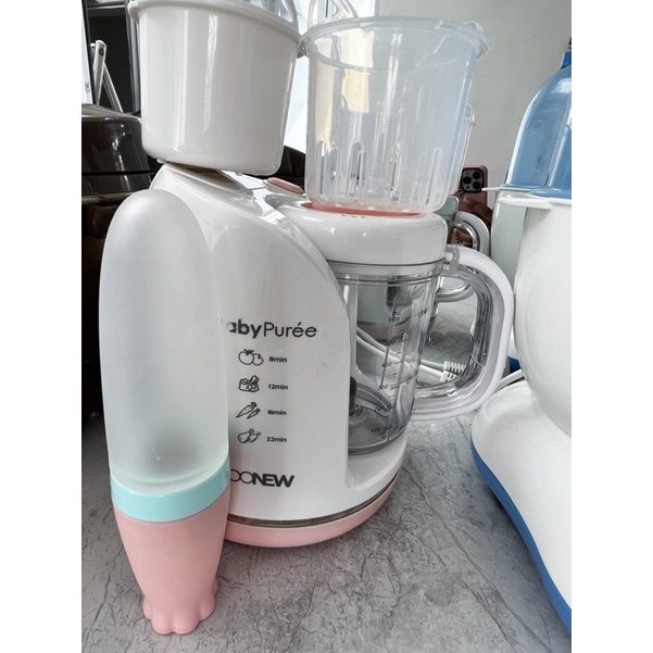Preloved Oonew Food Processor Pink Bonus Baby Safe Sterilizer