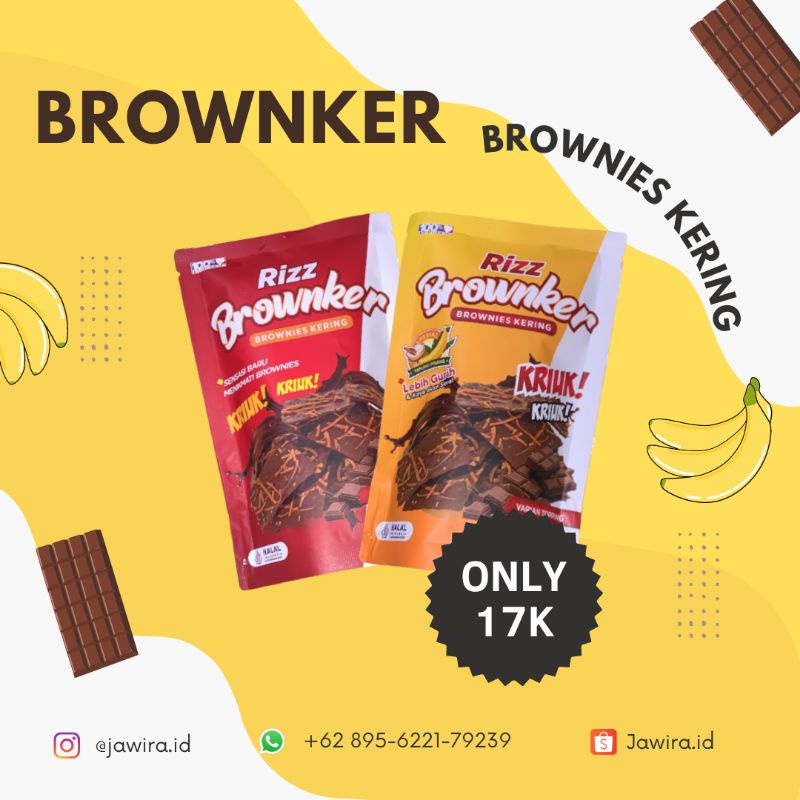 

BROWNKER Brownies Kering