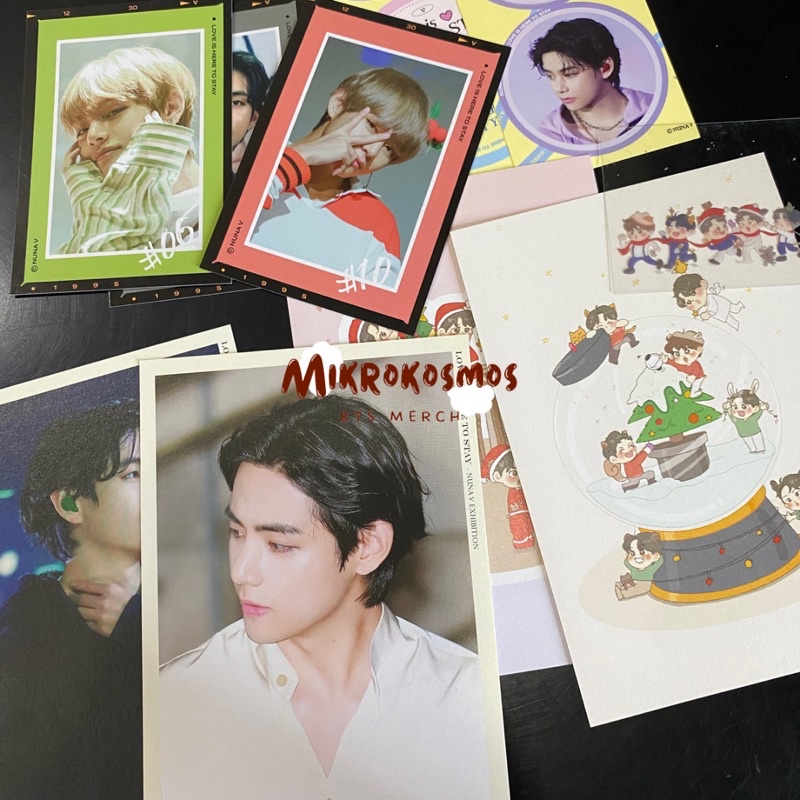 Sharing Merch Taehyung BTS - photo exhibition by Nuna V
