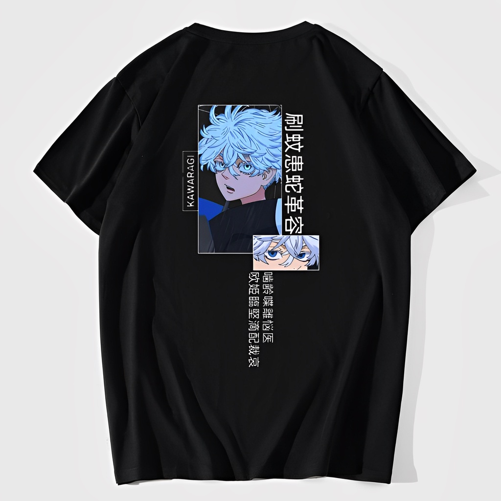 Kaos Baju Anime Pria Tokyo Revengers Kawaragi Senju