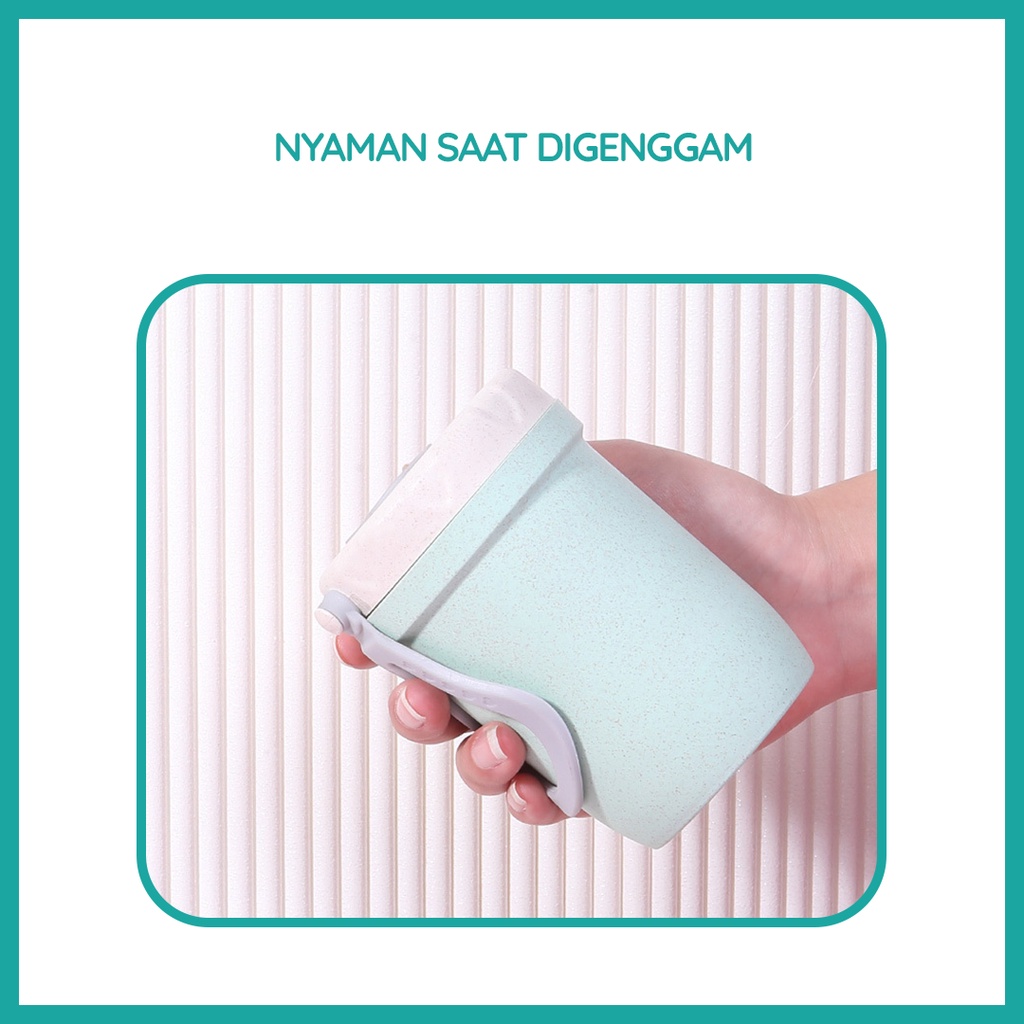 Cangkir Sup Jerami / Gelas Sup Jerami / Gelas Sup Serbaguna