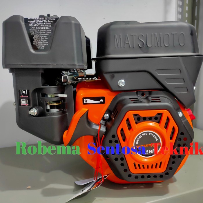Mesin Penggerak Matsumoto 6.5 Hp Engine Mgx 200 Multifungsi.