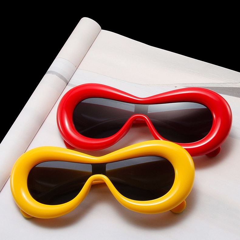Aesthetic Shades Sunglasses UV400 Untuk Wanita/Pria Eyeglasses Colour