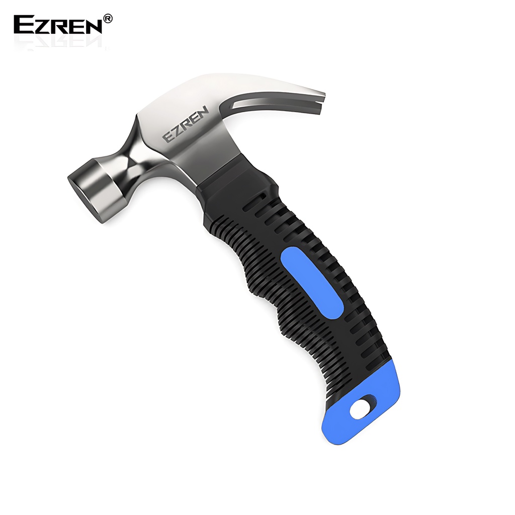 Ezren EZ-S8OZ Claw Hammer Palu Kambing Mini Steel Gagang Karet