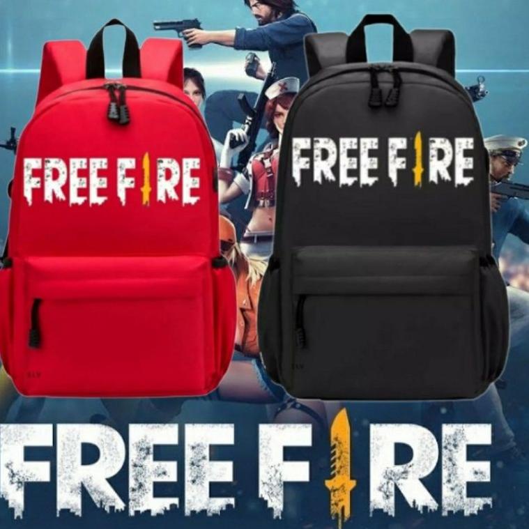 [V-49 ✪] Tas Sekolah Anak Laki Laki SD Ransel Sekolah Anak Laki Laki FREE FIRE / Tas Ransel Sekolah 