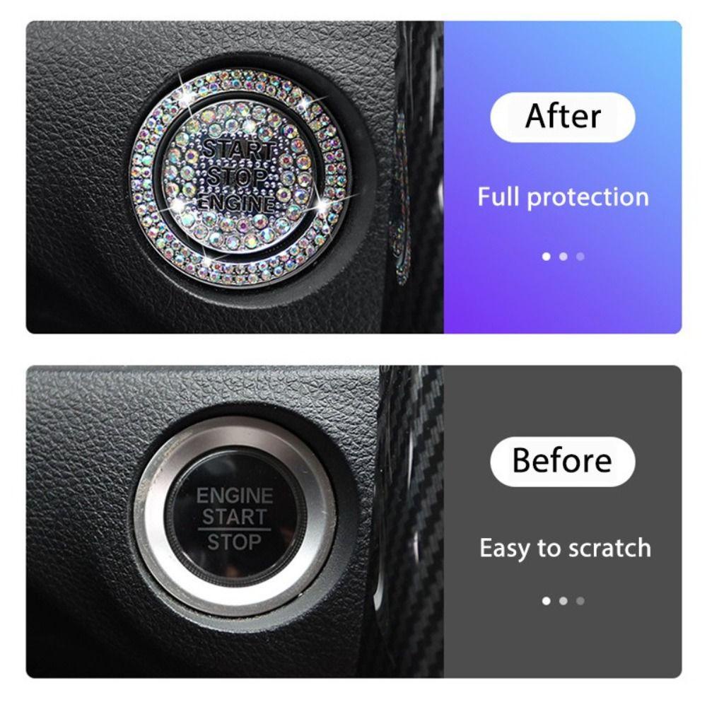 Preva Tombol Saklar Start Mobil Hiasan Aksesoris Mobil Lucu Auto Decorative