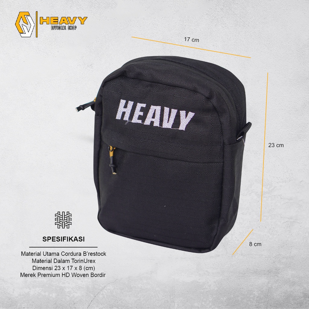 Tas Slempang Heavy Jcotter Series - Tas Pria Heavy Sling Bag