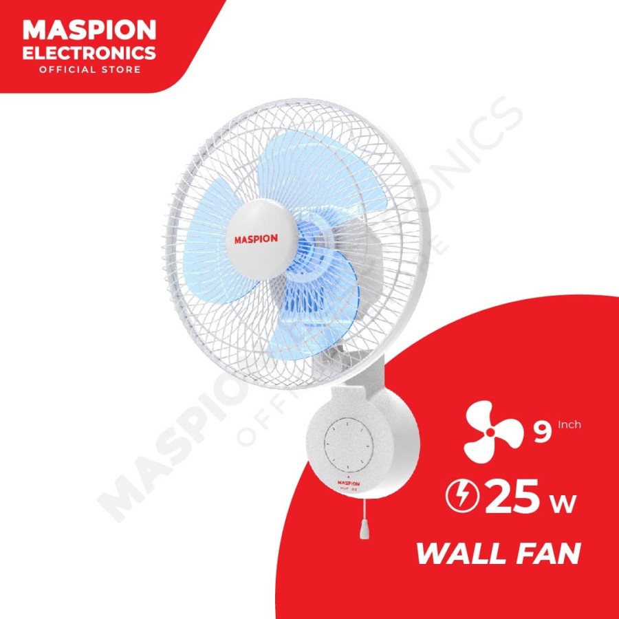 Maspion Wall Fan MWF-23 / MWF-232 Kipas Angin Dinding 9&quot; MWF