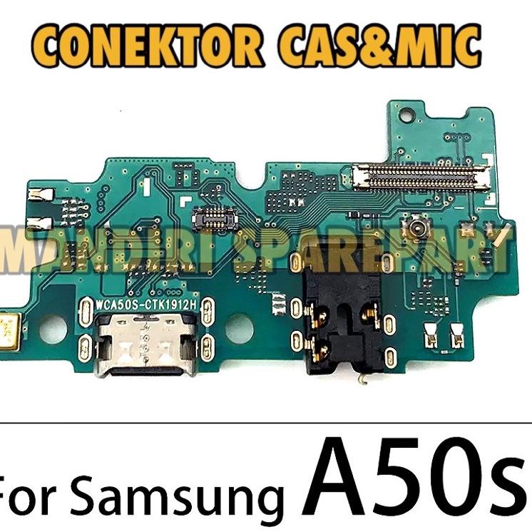 [KODE 628] Connector charger Samsung A50s / Papan pcb Charger A50s A507F new