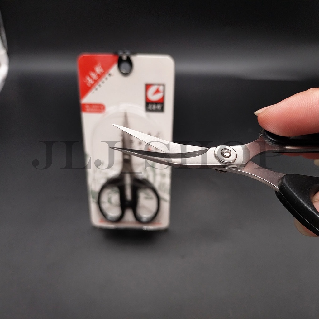 Gunting bordir ujung lengkung 5inch premium quality (3009)