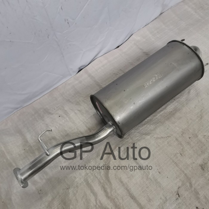 Muffler TOYOTA FORTUNER DIESEL 2.5 06-15. Tabung Knalpot standar Mobil