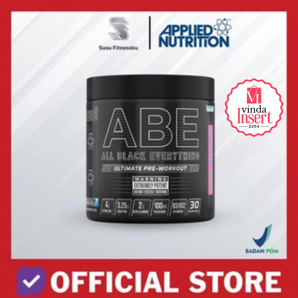 Applied Nutrition ABE Ultimate Preworkout PWO + Easy Breath terbaik