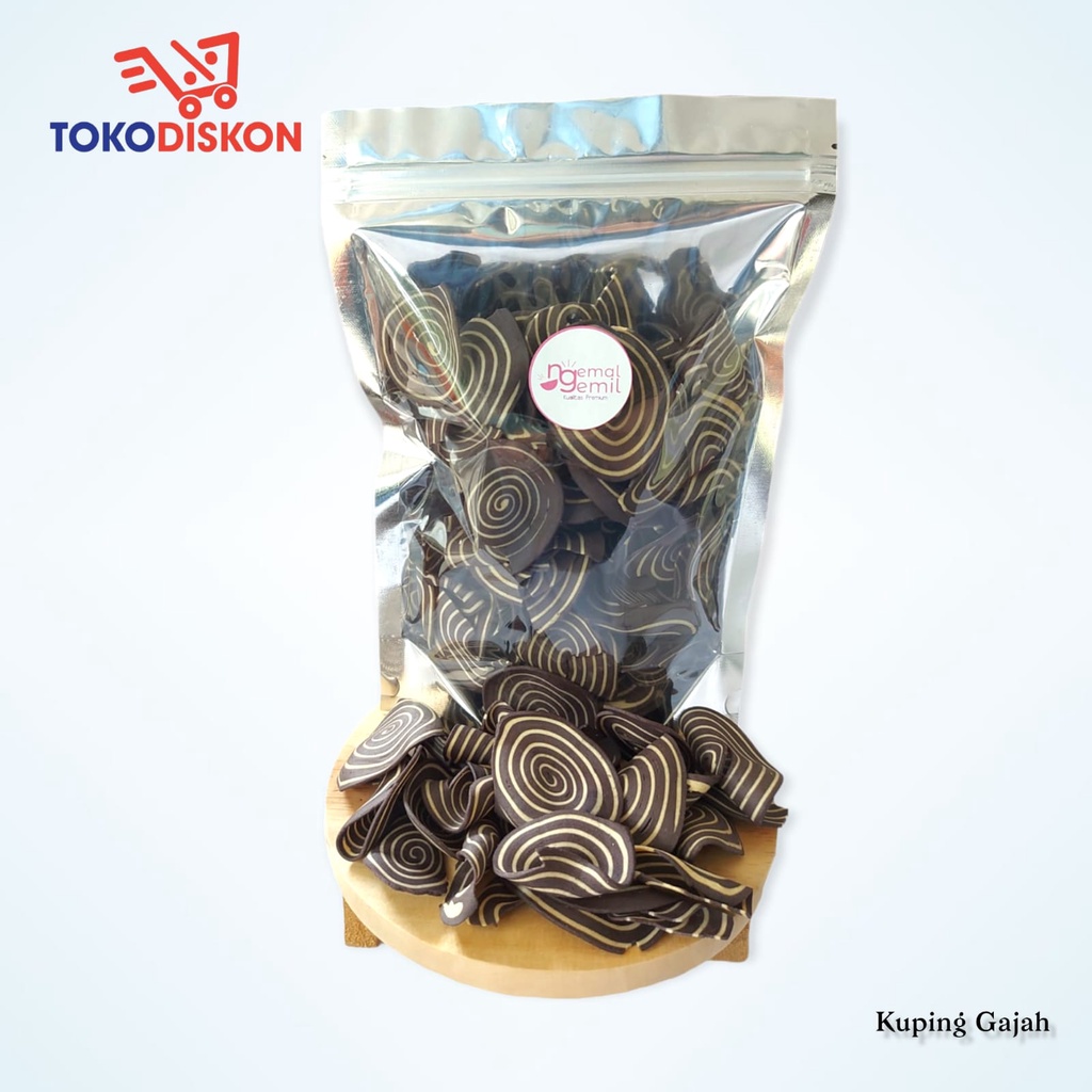 

Snack Kuping Gajah Coklat Jadul Contong Coklat Homemade Kualitas Premium