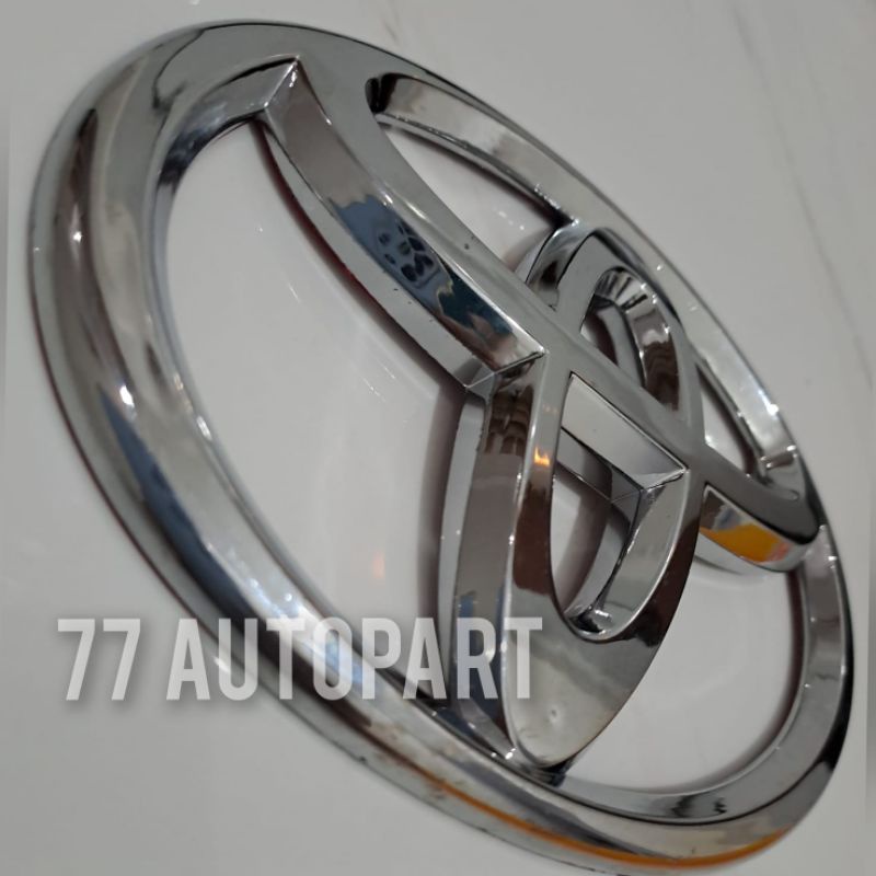 emblem logo grill rambang kijang krista lgz 2003 2004 model tempel tanpa kaki