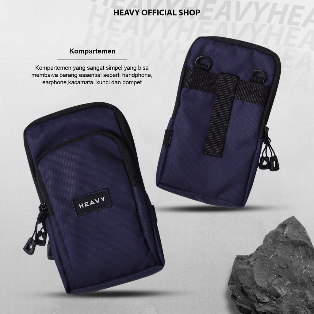 Tas Selempang Hp Pouch Handphone Heavy Premium Bag