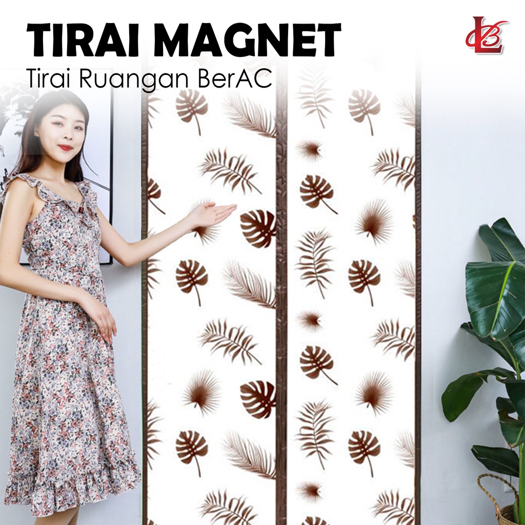 Terbaru Tirai Magnet Elegan Khusus Ruang AC (Bahan Plastik PVC) - M3 - Tool Master