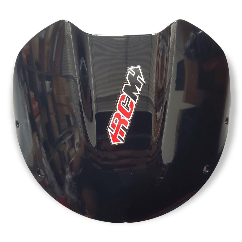 VISOR KACA MIKA WINSHIELD WINDSHIELD SMOKE HITAM BENING 125Z 125ZR PNP FIZR F1ZR FIZ BEAT JUPITER