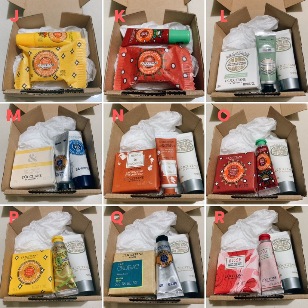 CantikQ- GIFT SET Loccitane Osmanthus Neroli Hand Cream 10ml