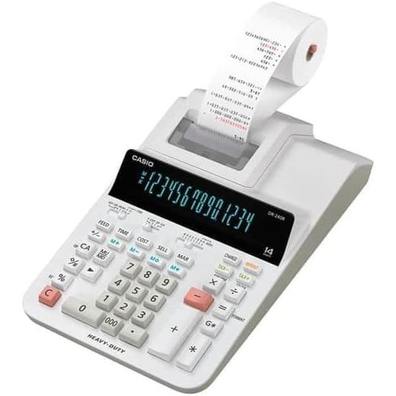 

Casio DR-240 R - Print Kalkulator Struk/Printing Calculator DR-240R